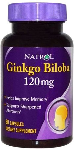 Ginkgo Biloba - 120 mg Caps - 60 Stuks - Voor Cognitieve Gezondheid