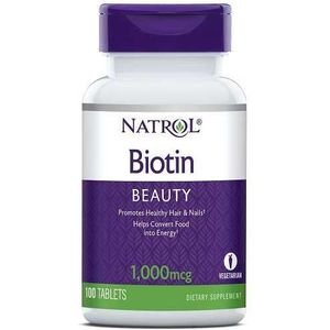 Natrol - Biotine - 1000 mcg - Tabletten - 100 stuks