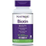 Natrol - Biotine 10000mcg - Multivitaminen - 100 Tabletten