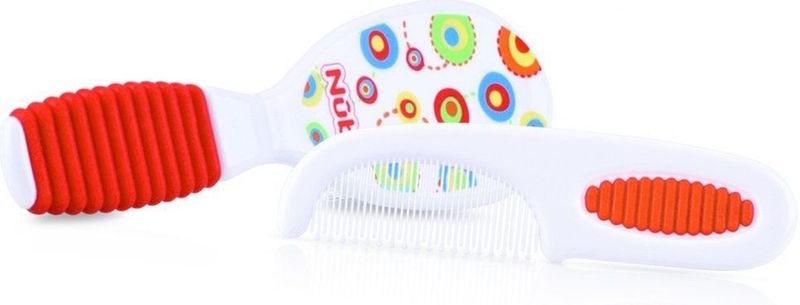 Nuby Borstelset Anti-slip Junior Turquoise 2-delig