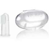 Nûby - Vingertandenborstel - Met Opbergdoosje - 3+ Maanden