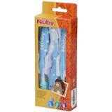 Nuby Tandenborstelset - Blauw - +3m