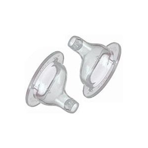 Nûby - Antilek Vervangtuit - 2 Stuks - Siliconen - Geschikt voor Brede Hals