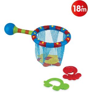 Nûby - Badspeelgoed - Visnet met 4 badspeeltjes - 18m+