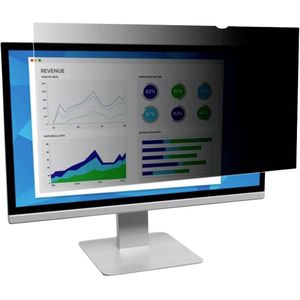 3M PF490W3E schermfilter 124,5 cm (49 inch) Monitor Randloze privacyfilter voor schermen