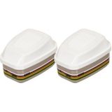 2 stuks 3M 6099 gas- damp- en stoffilter A2B2E2K2P3