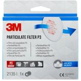 3M Rond Stoffilter - P3 - EN 143:2000 - 20 Stuks