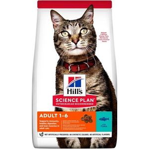 1,5 kg Hill's Adult met tonijn kattenvoer