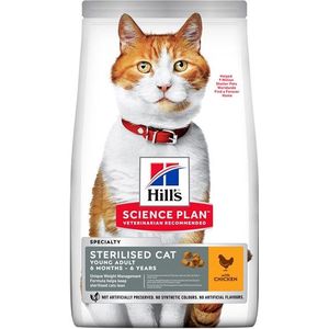 10 kg Hill's Adult Sterilised Cat met kip kattenvoer