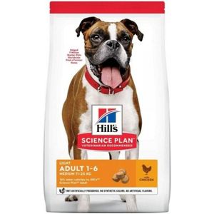 Sparpaket Hill's Science Plan 2 x Großgebinde - Adult Light Medium Chicken (2 x 14 kg)