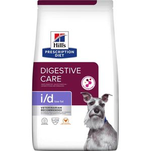 Hill's Prescription Diet I/D Low Fat Digestive Care hondenvoer met kip