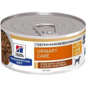 Hill's c/d Multicare Stoofpotje - Canine - Mini - 24 x 156 g