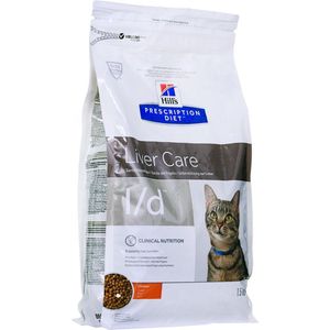Hill's Prescription Diet L/D Liver Care kattenvoer met kip