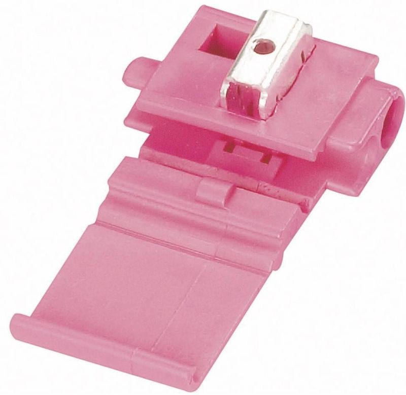 3M - 558S - Zwakstroomverbinder - Rood - 2 Polen - 0.5-1.5 mm²