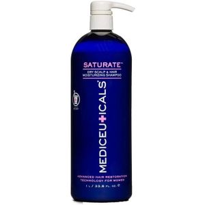 Mediceuticals - Saturate - Shampoo - 1000ml - Vrij van SLS en SLES