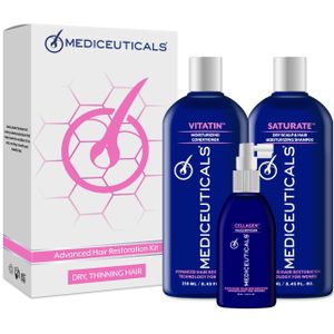 Mediceuticals - Advanced Hair Restoration for Women - Haarverzorgingskit - 3 Stappen - 625 ml