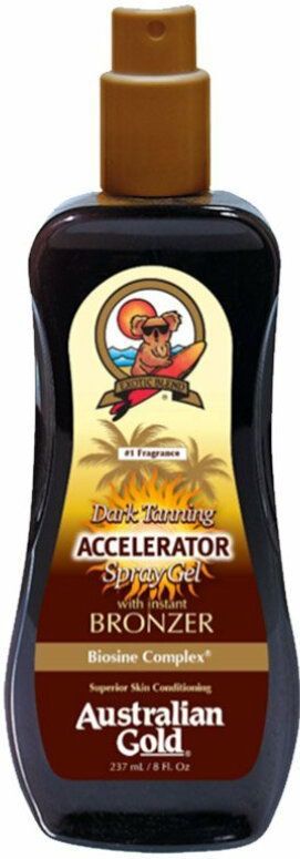 Australian Gold Dark Tanning Accelerator met Bronzer - 237 ml - zonnebrandolie
