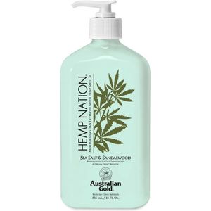 Australian Gold Hemp nation sea salt & sandalwood tan extender  535 ml |