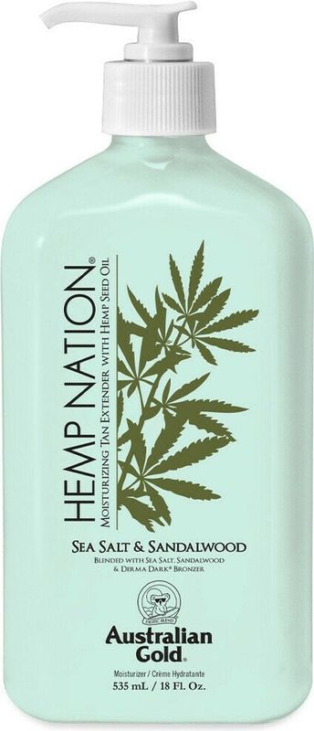 Australian Gold - Hemp Nation Sea Salt & Sandalwood - Aftersun - 535 ml