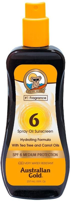 Australian Gold Zonnebrandolie SPF 6 - 237 ml