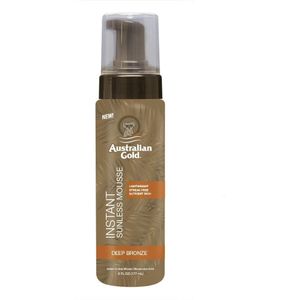 Australian Gold - Instant Sunless Mousse - Zelfbruiner - Bruin - Caramel Extracten