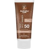 Australian Gold SPF 50 Face + Self Tanner - 88 ml - zonnebrandcrème
