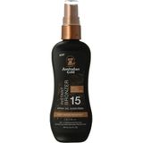 Australian Gold SPF 15 Spray Gel met Bronzer -100 ml - REISFORMAAT