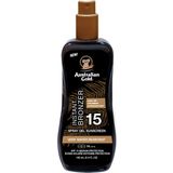 Australian Gold SPF 15 Spray Gel met Bronzer -100 ml - REISFORMAAT