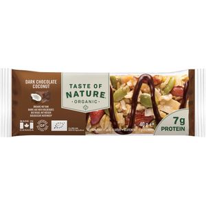 Taste Of Nature - Dark Chocolate Coconut - Chocolade - 40 Gram