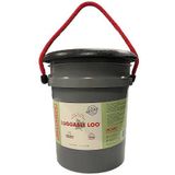 Reliance Toiletemmer - Luggable Loo - 19 Liter - Zwart/grijs