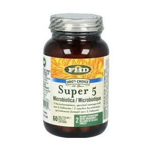 Udo s Choice Super 5 Microprobiotic  60 tabletten