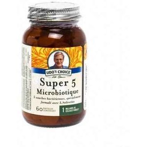 Udo S Choice Super 5 Capsule 60  -  Ojibwa-De Roeck