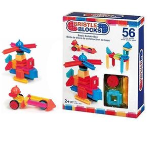 Bristle blocks box met 56 stuks