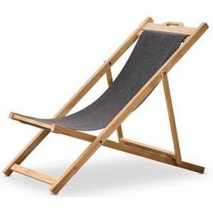 Chill-Dept. - Bear Valley Luxe Strandstoel Charcoal