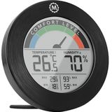 Oregon Scientific Hygrometer Thermometer Comfort Zwart (ba030018-bk)