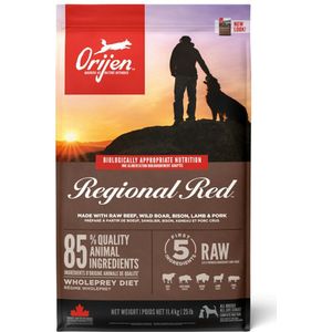 Orijen Whole Prey Regional Red Dog - Rund & Zwijn - Hondenvoer - 11.4 kg