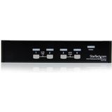 StarTech 4-poort Professionele VGA USB KVM-Switch met Hub