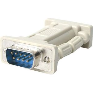 Nulmodemkabeladapter - DB9 M/V - Levenslange Garantie - Technische Ondersteuning
