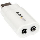 StarTech.com USB naar Stereo Audio Adapter Geluidskaart