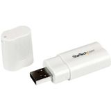 StarTech.com USB naar Stereo Audio Adapter Geluidskaart