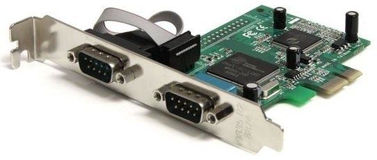 PEX1S553LP - PCI Express - Seriële RS232 Adapterkaart - Inclusief Slotplaten