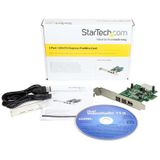 StarTech - 3-Port PCI Express FireWire Kaartenadapter - Zwart - PCI Express - IEEE 1394b Compatibel