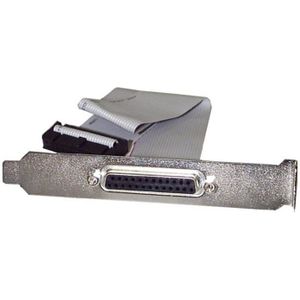 StarTech - DB25 Parallelle Vrouwelijke naar IDC 25-polige Headersleufplaat - 40 cm