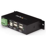 StarTech.com Monteerbare 4-poort Robuuste Industriële USB Hub
