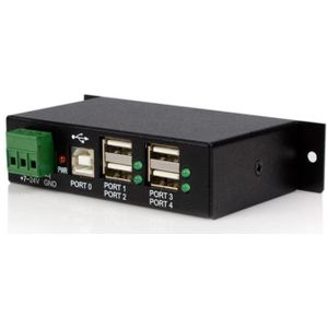 Startech 4 Port Industrial Usb 2.0 Hub With Esd Protection Usb 2.0 Type-b Usb 2.0