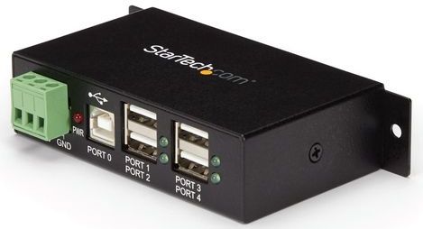 StarTech.com Monteerbare 4-poort Robuuste Industriële USB Hub