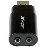 StarTech.com USB Stereo Audio Adapter Externe Geluidskaart