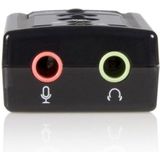 StarTech.com Virtuele 7.1 USB Stereo Audio Adapter Externe Geluidkaart