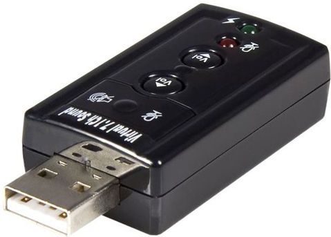 StarTech.com Virtuele 7.1 USB Stereo Audio Adapter Externe Geluidkaart