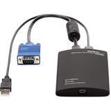 StarTech.com KVM-Console via USB 2.0 Draagbare Laptop Adapter
